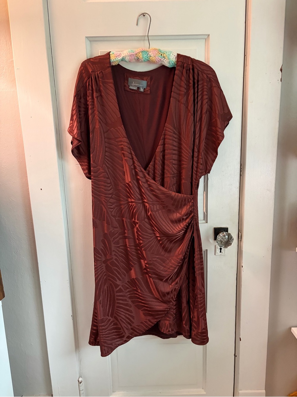 Anthropologie Wrap-Style Women's Dress